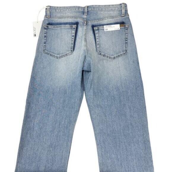 Joe's Jeans Debbie High Rise Straight Crop Jean In Kamryn Size 27 - Picture 8 of 9